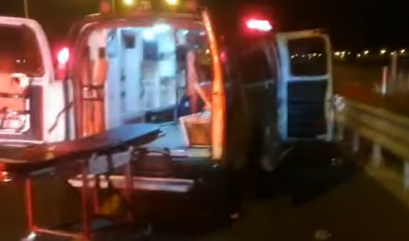اصابة 3 اشخاص بحادث طرق مروع بالقرب من مدينة شفاعمرو